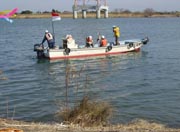 ＧＰＳを使用した河川深浅測量