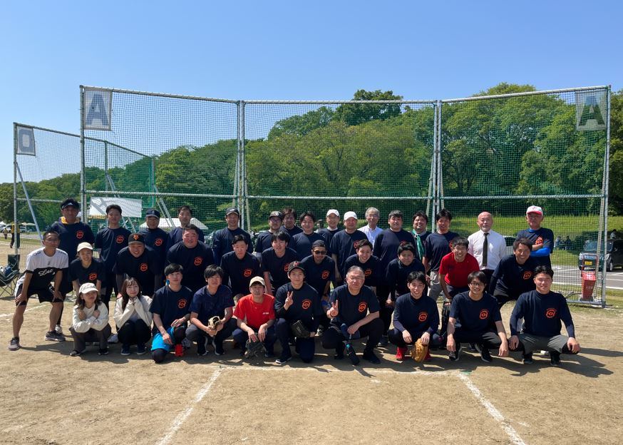 岐阜県測量設計業協会主催のソフトボール大会に参加しました